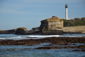 Low tide, Biarritz Biscay 