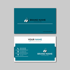 elegant modern business card design template