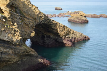 Low tide, Biarritz Biscay 