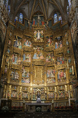 Fototapeta na wymiar Catholic Church Toledo Spain Religion 