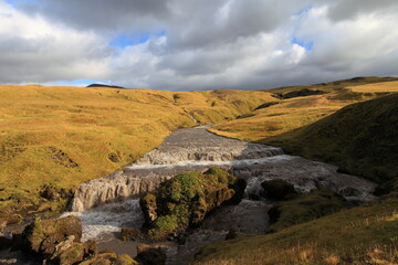 Sk&oacute;gafoss -  one of the biggest waterfalls in Iceland