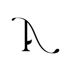 Initial A logo design vector Template. Abstract Letter A logo design