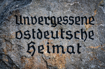 Unvergessene ostdeutsche Heimat