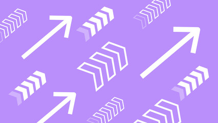 右上に矢印が流れる背景