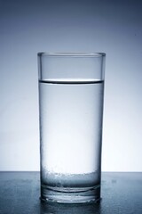 photo of water in a glass