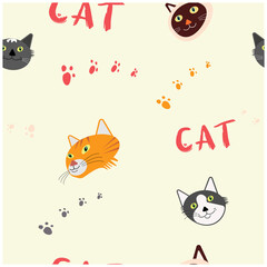 pattern-with-cats-and-inscription