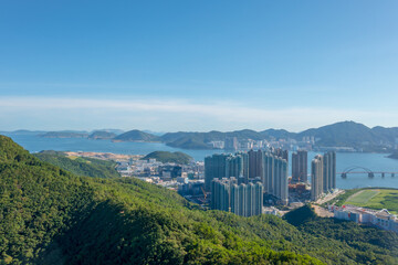  the landscape of Pak Shing Kok, hong kong 1 May 2022