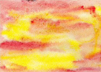 Handmade watercolor texture background premium vector