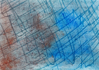 Handmade watercolor texture background premium vector