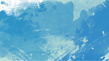 Blue watercolor background for your design, watercolor background concept, vector.
