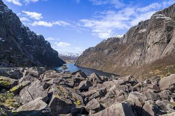 Gloppedalsura, or Gloppura, is a scree in Gloppedalen, a one of the largest screes in Scandinavia and Northern Europe.