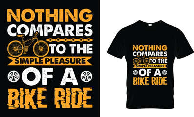 bicycle t-shirt design template