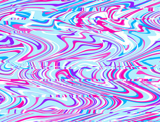 video interference, new retro wave, glitches, abstract background, modern texture, 70-80s style retro background, rainbow background, VHS effect