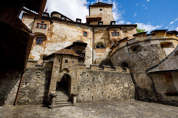 The ORAVA CASTLE in Slovakia