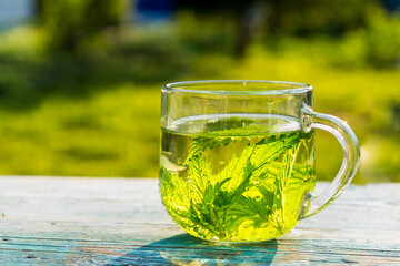 nettle tea, beneficial herbs, the concept of alternative medicine
