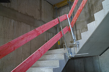 Housing construction on a building site Halle an der Saale
