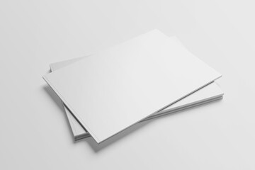Landscape Brochure Blank Mockup