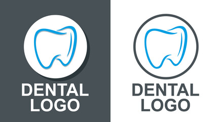 Dental logo. A sign for dentistry. Vector graphics