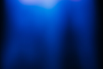 Blur glow overlay. Neon light flare. Futuristic glare. Defocused fluorescent navy blue white color...