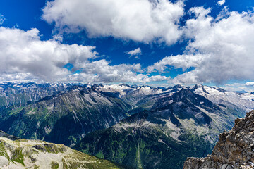Die Alpen in ein Traum.