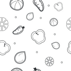 pattern black white healthy eating -100