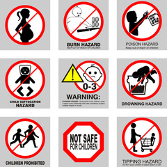 Child Safety and Hazard Labels