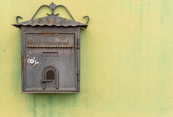 mailbox on the wall