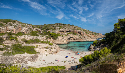 Caló des Marmols, Santany, Mallorca, balearic islands, Spain