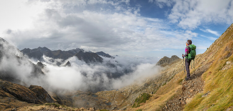 valle de Valier -Riberot-, Parque Natural Regional de los Pirineos de Ari&egrave;ge, cordillera de los Pirineos, Francia
