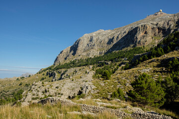 Puig Major y Morro den Pelut, Fornalutx, Mallorca, balearic islands, Spain