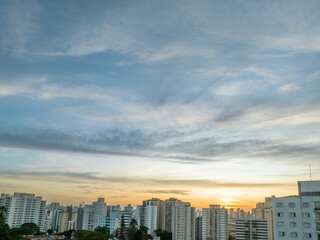 Obraz premium Vista aérea da cidade de São Paulo, bairro do Ipiranga