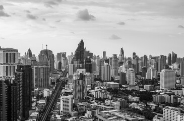 An insight into an urban district of Bangkok Thailand Southeast Asia