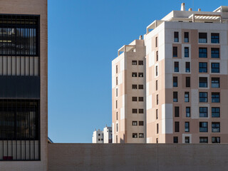 Obraz premium Rascacielos modernos en Málaga capital