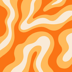 Retro 70s Abstract background vector illustration