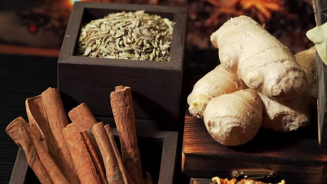Ingredients for Chinese-style Braised Red Braised Bun