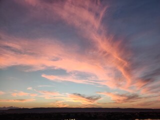 Obraz na płótnie Canvas Colorful Sky at Sunset