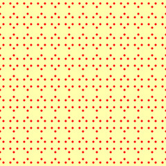 Fototapeta na wymiar Seamless surface pattern with symmetric geometric ornament. Round spots texture. Circles abstract background. Polka dot motif. For digital paper, textile print, web design. Vector art illustration