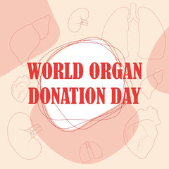 World Organ Donation Day