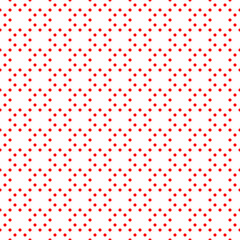 Obraz na płótnie Canvas Seamless surface pattern with symmetric geometric ornament. Round spots texture. Circles abstract background. Polka dot motif. For digital paper, textile print, web design. Vector art illustration