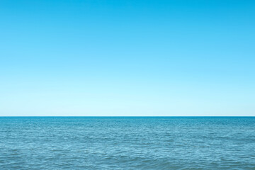 Obraz premium Beautiful view of sea on sunny day