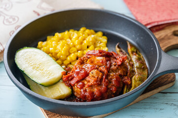 ハンバーグプレート