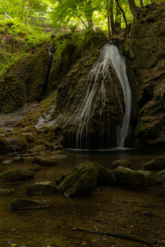 Lutter waterfalls in the thuringian Eichsfeld