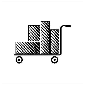 recommend clip art: Hand Truck Icon M_2207001
