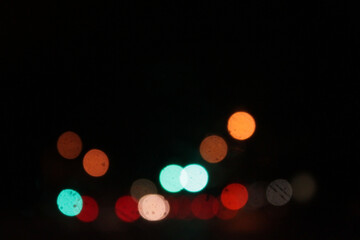 Abstract circles of Light