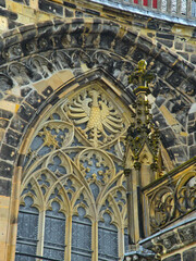 Obraz premium Aachen, Germany - July 2022: Visit the beautiful city of Aachen - City of Charlemagne - View of the Cathedral 
