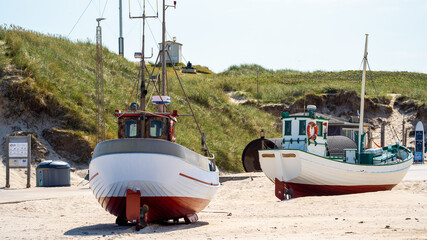 boats in the harbor