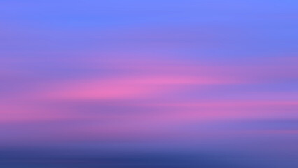Colorful cloudy sky at sunset. Gradient color. Sky blur texture, abstract nature background motiom blur.