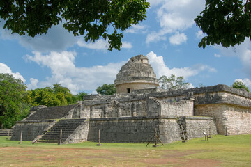 El Caracol, observatory of Chichen Itza, Mexico
