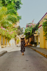 woman in cartagena colombia