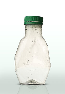 a small plastic juice bottle